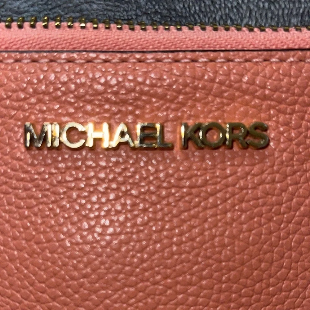 Michael Kors Coral Wristlet Clutch
